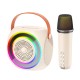 Портативна колонка Bluetooth XO F42 Dazzling RGB Karaoke Stereo 10W White